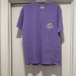 Old Row Purple Short Sleeve Tee